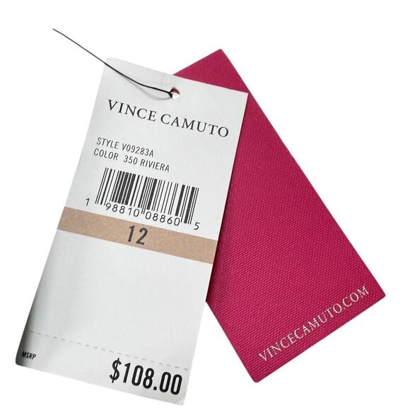 NEW Vince Camuto Wrap One Piece Swimsuit - Jet Set Solids-Riviera Teal Sz 12 - Picture 2 of 4